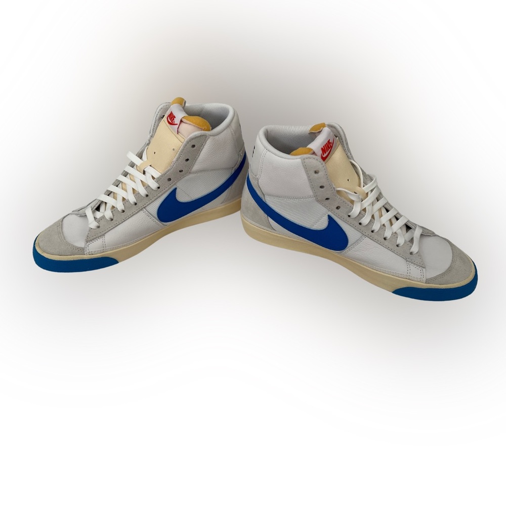 NWOB Nike Blazer Mid '77 Pro Club White/Photo Blue-White-Beach - Picture 4 of 7